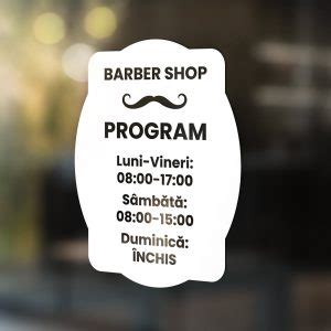 Program de lucru Barber Shop Kadell Frizerie .